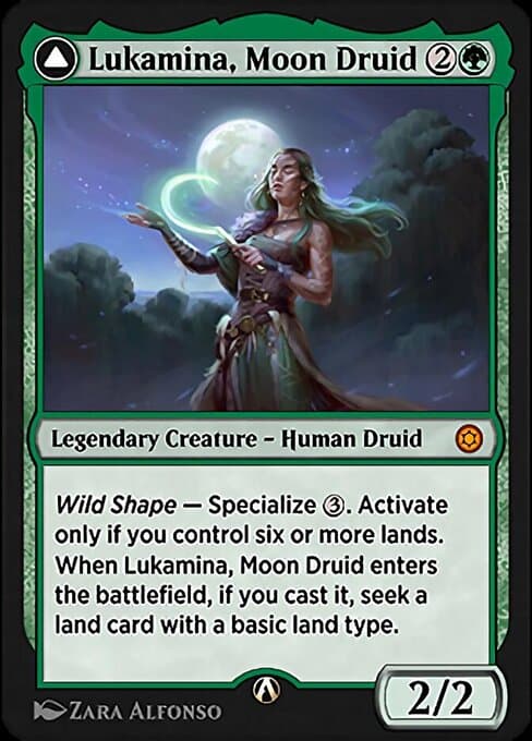 Lukamina, Moon Druid