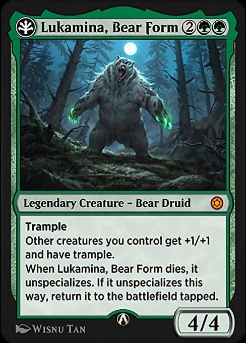 Lukamina, Bear Form