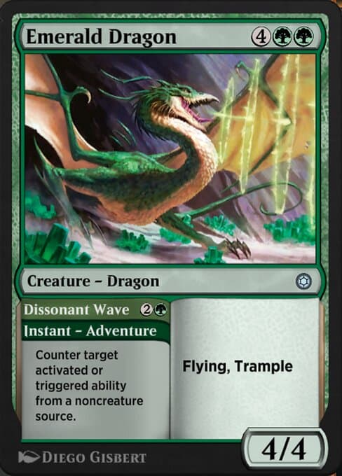 Emerald Dragon • Dissonant Wave