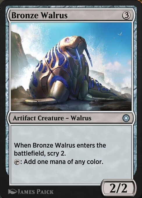 Bronze Walrus