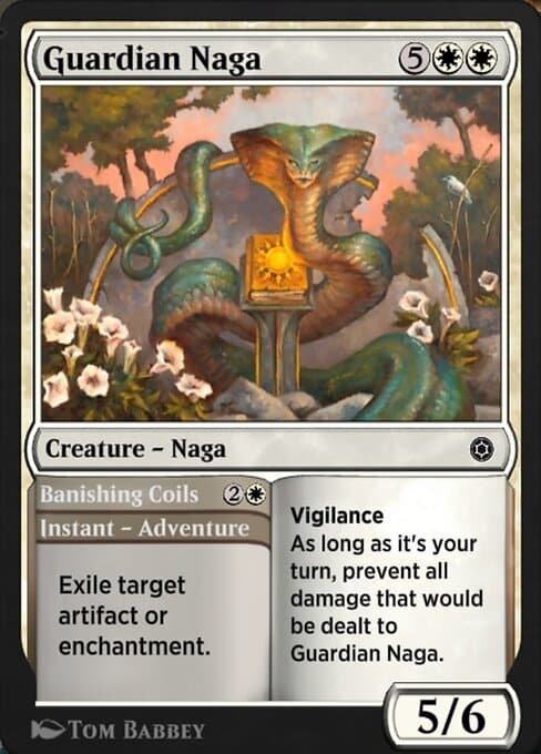 Guardian Naga • Banishing Coils