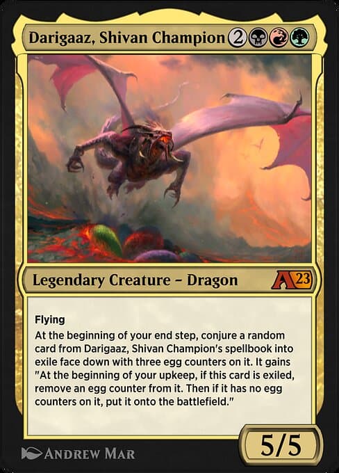 Darigaaz, Shivan Champion