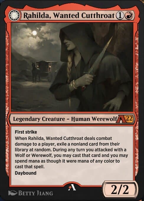 Rahilda, Wanted Cutthroat • Rahilda, Feral Outlaw