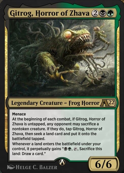 Gitrog, Horror of Zhava