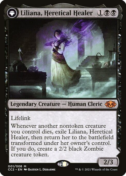 Liliana, Heretical Healer • Liliana, Defiant Necromancer