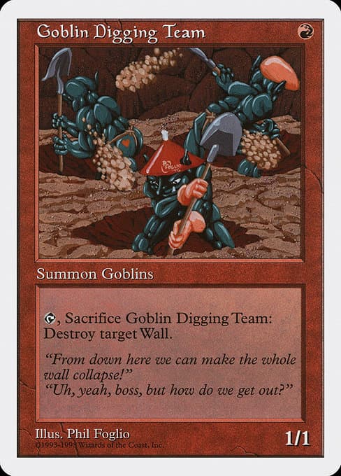 Goblin Digging Team