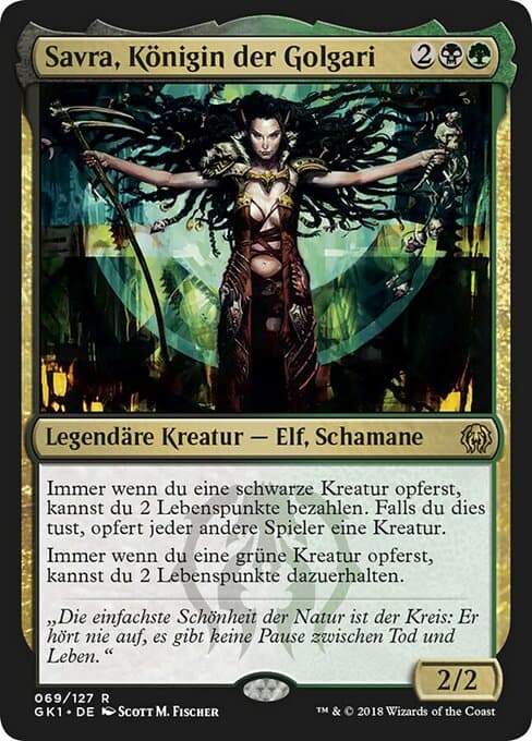 Savra, Queen of the Golgari