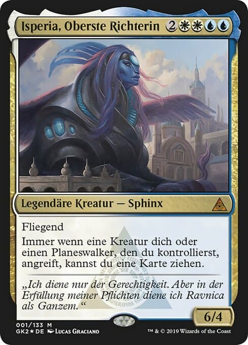 Isperia, Supreme Judge