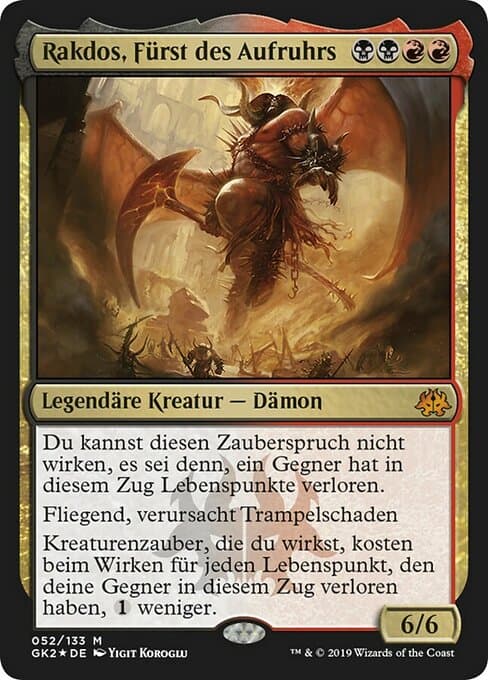 Rakdos, Lord of Riots