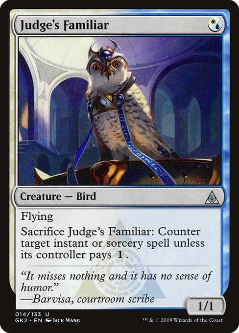 Judge's Familiar