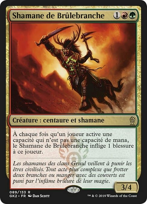 Burning-Tree Shaman