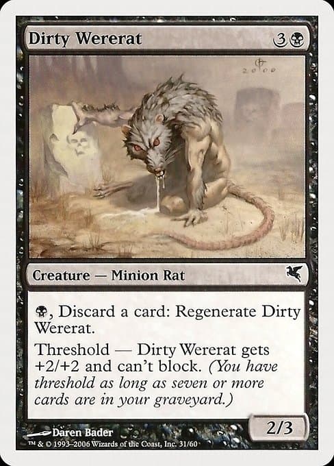 Dirty Wererat