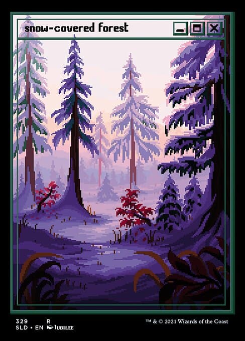 Snow-Covered Forest