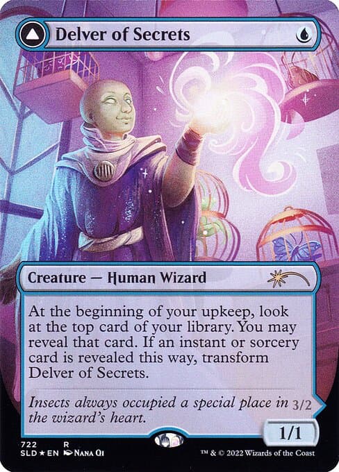 Delver of Secrets • Insectile Aberration