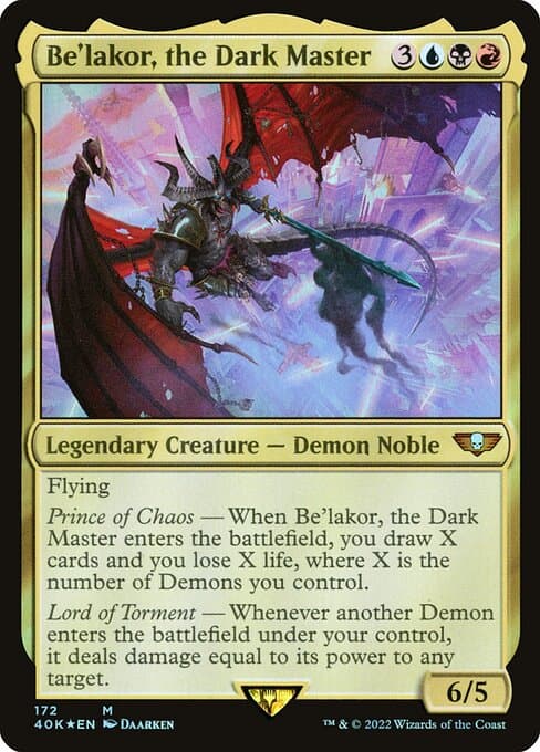 Be'lakor, the Dark Master