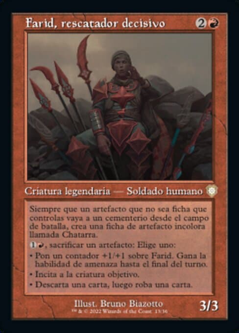 Farid, Enterprising Salvager