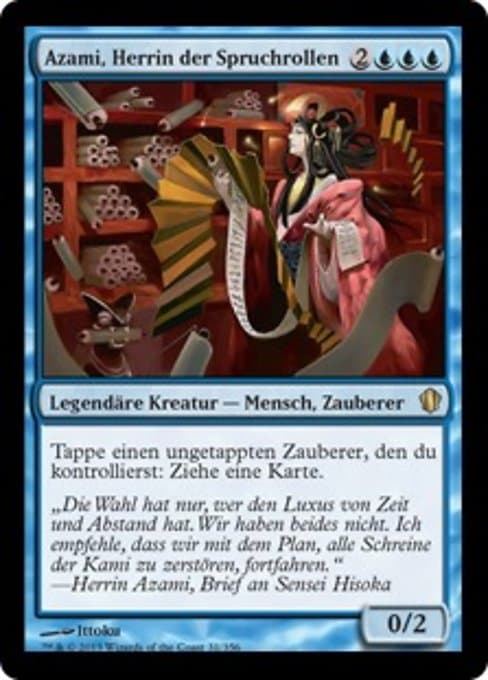 Azami, Lady of Scrolls