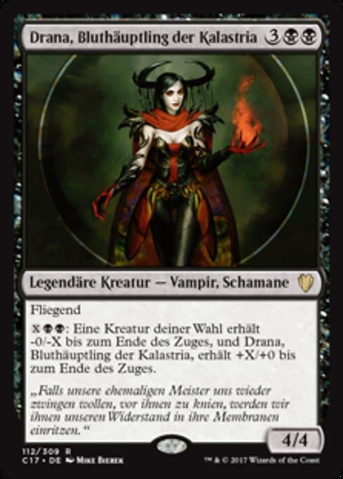 Drana, Kalastria Bloodchief