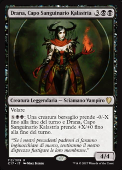 Drana, Kalastria Bloodchief