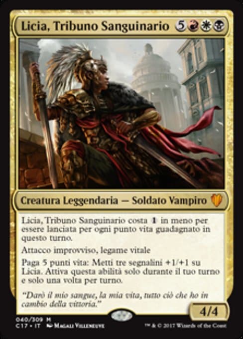 Licia, Sanguine Tribune