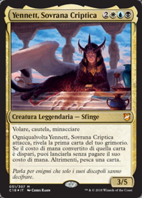 Yennett, Cryptic Sovereign