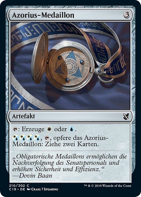 Azorius Locket