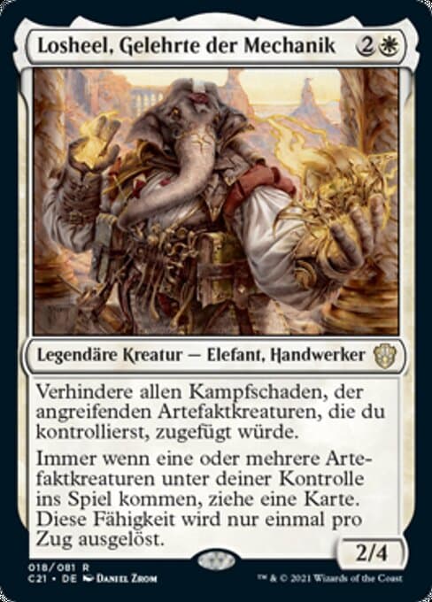 Losheel, Clockwork Scholar