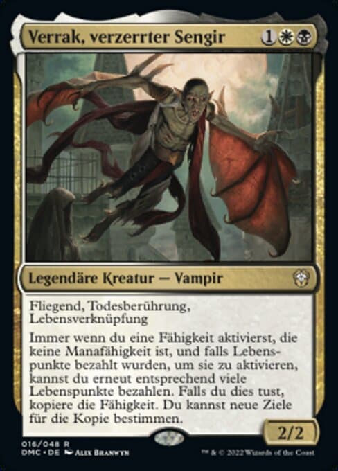 Verrak, Warped Sengir