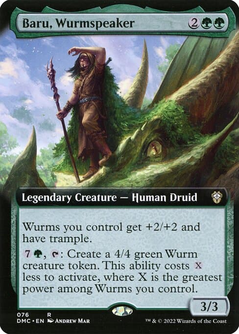 Baru, Wurmspeaker