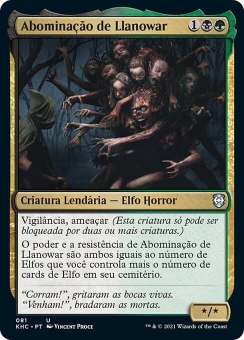 Abomination of Llanowar