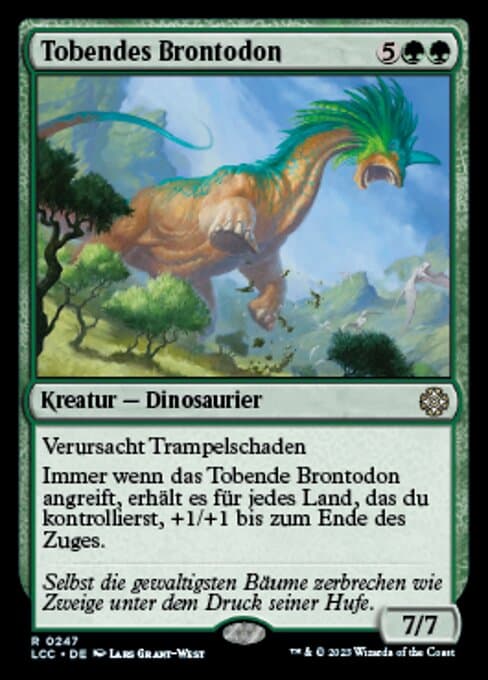 Rampaging Brontodon