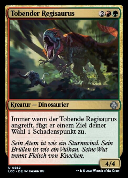 Raging Regisaur