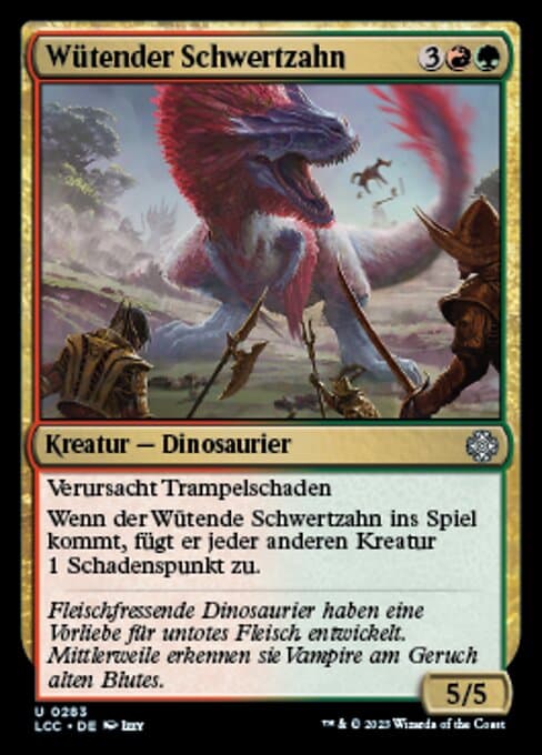 Raging Swordtooth