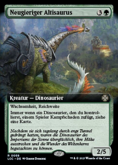 Curious Altisaur