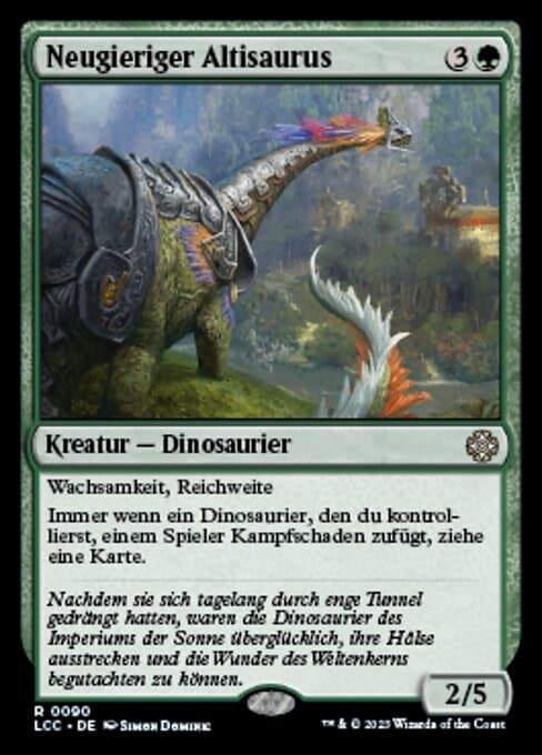 Curious Altisaur