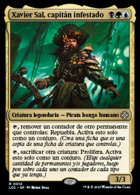 Xavier Sal, Infested Captain