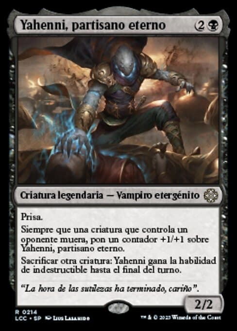 Yahenni, Undying Partisan