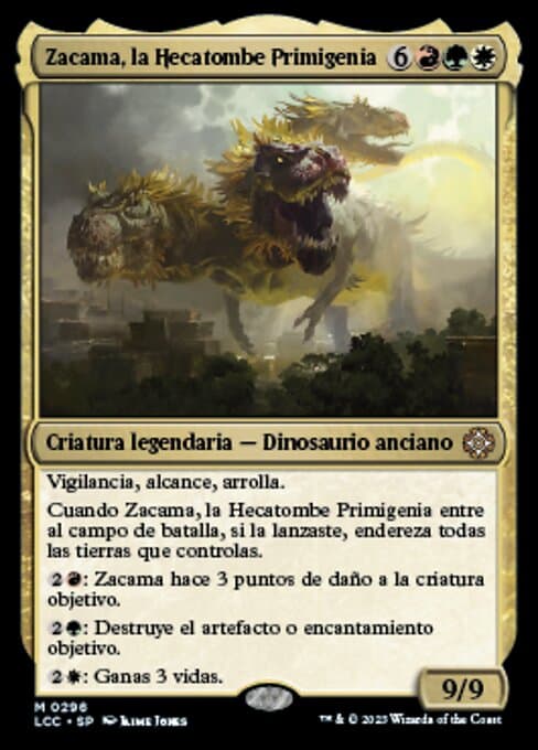 Zacama, Primal Calamity