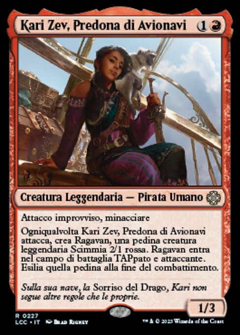 Kari Zev, Skyship Raider