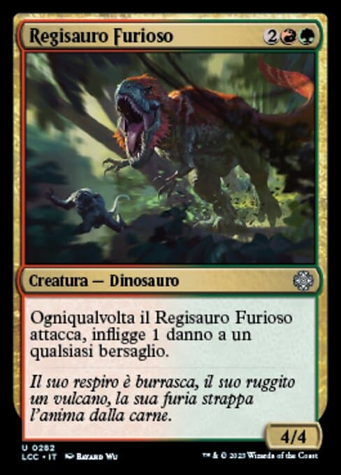 Raging Regisaur