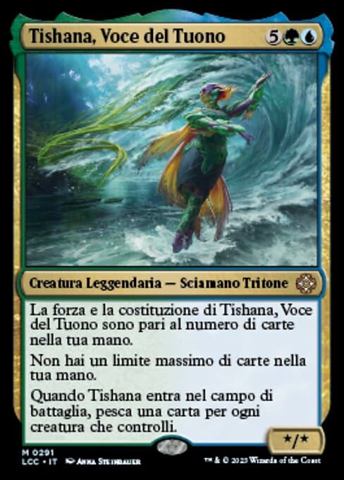 Tishana, Voice of Thunder