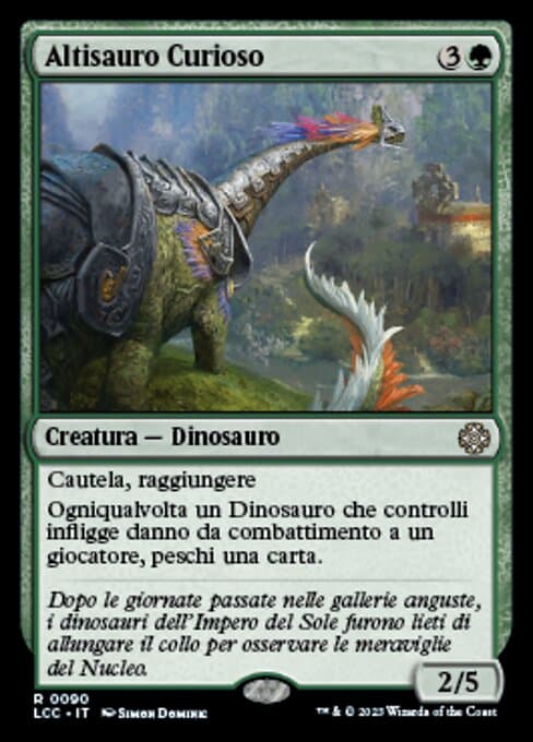 Curious Altisaur