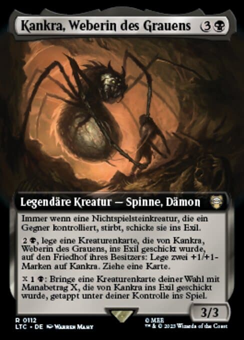 Shelob, Dread Weaver