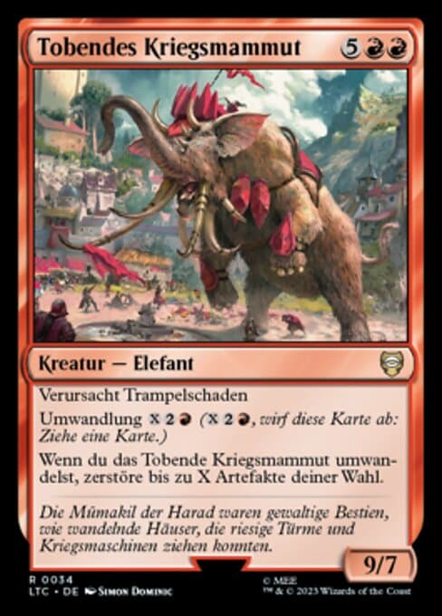 Rampaging War Mammoth