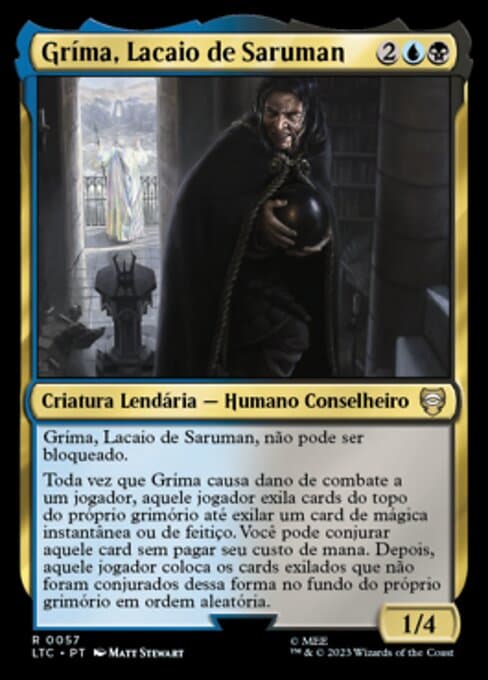 Gríma, Saruman's Footman