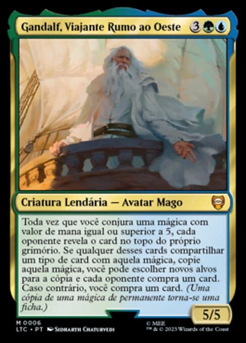 Gandalf, Westward Voyager