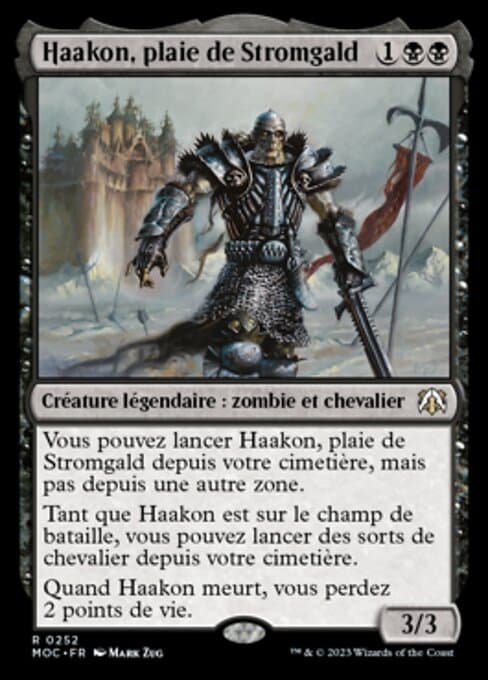 Haakon, Stromgald Scourge