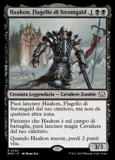 Haakon, Stromgald Scourge