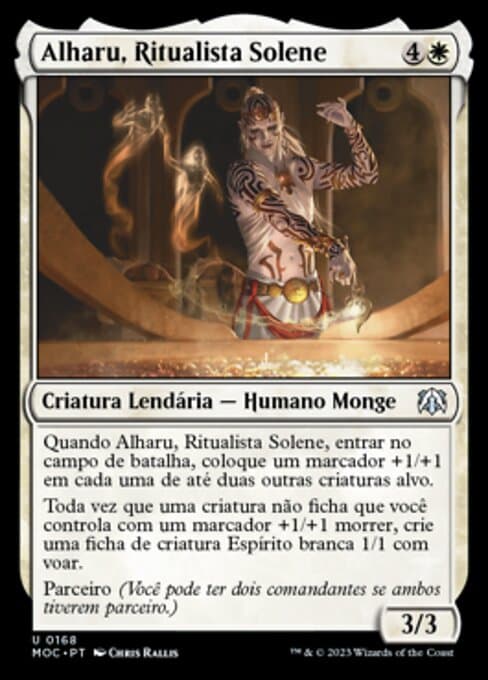 Alharu, Solemn Ritualist