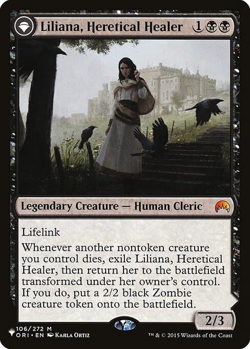 Liliana, Heretical Healer • Liliana, Defiant Necromancer